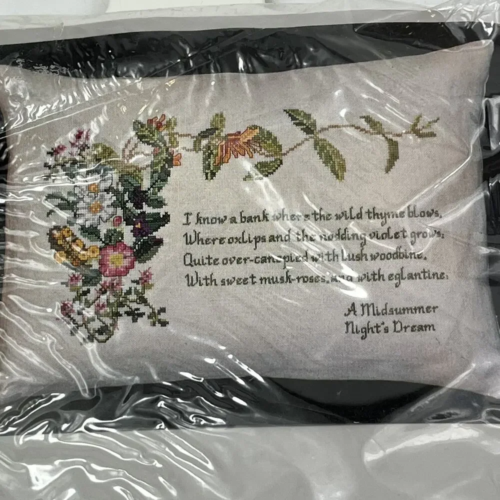 Elizabeth Stuart Designs Cross Stitch Kit Midsummer Night's Dream Shakespeare